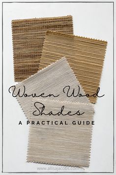 the words women's wood shades are shown in black and white, with different colors