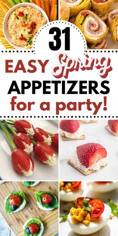 31 easy appetizers for a party