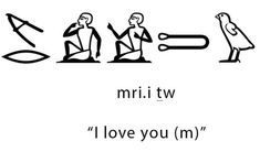 an image of three people in different positions with the words, i love you m