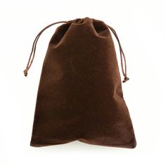 X-Large Brown High Quality Velvet Pouch Bags Party Favors Velvet Pouch Bag For Gift, Velvet Pouch Bag For Gifts, Velvet Pouch Bag As Gift, Gift Ideas Craft, Storing Earrings, Marble Bag, Velvet Bags, Pouch Bags, Ideas Craft