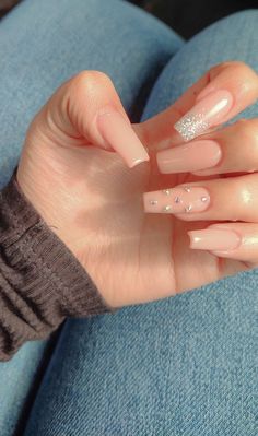 Buchonas Nails, Acrylic Nails Nude, Unghie Sfumate, Minimal Nails, Acrylic Nails Coffin Pink