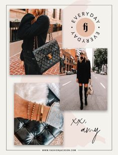 The Top 10 Fall Clothing Essentials All Women Need | Fashion Jackson Chanel Combat Boots, January Fashion, Rehearsal Dinner Outfits