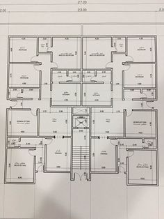 the floor plan for an apartment building