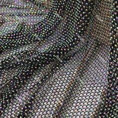 rhinestones beaded black stretch net Embroidered Fabrics Rhinestones, Black Sparkling Sequin Fabric For Evening, Black Sparkling Sequin Fabric For Glamorous Style, Girly Y2k, Rhinestone Fabric, Pageant Dress, Glitter Fabric, Rhinestone Bead, Y2k Style