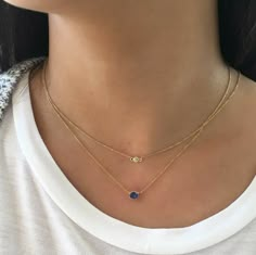 Jennie Kwon, Hope Necklace, Nail Jewelry, Dope Jewelry, Best Jewelry Stores, Jewelry Lookbook, Best Jewelry, Azure Blue