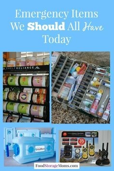 Emergency Items We Should All Have Today | via www.foodstoragemo... 2024 Prep, Emergency Hacks, Provident Living, Emergency Essentials, Emergency Food Storage