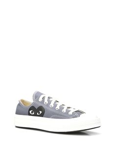 Converse Chuck Taylor Low, Play X Converse, Converse Chuck Taylor 70, Converse Comme Des Garcons, Chuck Taylor 70, Garcons Converse, Comme Des Garcons Converse, Black White Canvas, Converse Low Tops