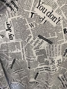 the word collage is made up of many different types of words in black and white