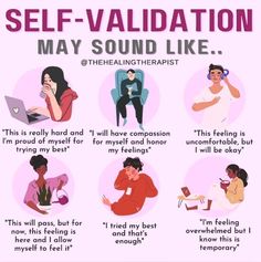 Validation From Parents, Self Invalidation, Self Validation Affirmations, Self Validation, Empath Healing, Friend Support