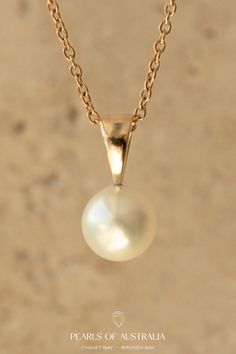 This Simple Pearl Pendant features a 7mm AAA grade Australian Akoya pearl grown at our very own Broken Bay Pearl Farm and set in 9ct yellow or white gold. Mabe Pearl Jewelry, Simple Pearl Pendant, Classic Pearl Jewelry, Silver Pearl Jewelry, Pearl Farm, Simple Pearl, Pearl Shop, Pearl Jewellery, Akoya Pearls