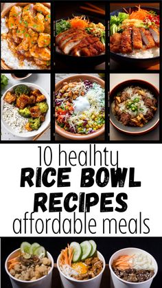 10 healthy rice bowl recipes for the whole family