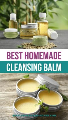 How to make your own cleansing balm? Full article which includes... What a homemade cleansing balm is | Why making a DIY Cleansing Balm Recipe is a great idea | Exactly how to make cleansing balm at home | Ingredients in a cleansing balm recipe DIY | How to use your homemade cleansing balm | Try this homemade cleansing balm recipe now! Diy Cleansing Balm Recipe, Cleansing Balm Recipe, Workout Products, Skincare Recipes, Diy Moisturizer, Balm Recipe, Diy Coconut Oil, Serious Skin Care