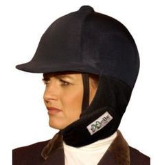 Winter Cozy Helmet Cover - Statelinetack.com Adjustable Winter Riding Hat, Winter Riding Adjustable Hat, Equestrian Apparel, Winter Training, Horse Fencing, Riding Clothes, Winter Riding