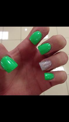 St patty's day nails! St Patrick Day Nails Acrylic, Gel Nails French, Busy Person, Lazy Keto, Luminous Nails, St Patricks Day Nails, Acrylic Coffin, Shellac Nails, Keto Meals