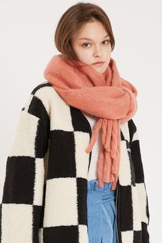 Miracle Fuzzy Scarf This product has been hand-picked by Storets' stylists. Fuzzy Scarf, Baby Pink Colour, Forest Green Color, Deep Forest, Camel Color, Turquoise Color, Hand Picked, Beige Color, Winter Scarf