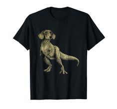 PRICES MAY VARY. Dachshundsaurus Funny Dachshund Dinosaur tshirt, dachshund dinosaur tshirt, dachshundsaurus rex, Lightweight, Classic fit, Double-needle sleeve and bottom hem Dinosaur Tshirt, Funny Dachshund, Shop Top, Fashion Brands, Branded T Shirts, Dachshund, Collar Styles, Print Patterns, Top Styles