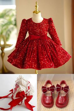 🎄 Get ready for Christmas with our adorable girls princess dress! Christmas Dress Toddler, Holiday Photos Outfits, Girls Christmas Dress, Birthday Princess Dress, Girls Princess Dress, Toddler Christmas Dress, Magical Dress, Get Ready For Christmas, Toddler Party Dress