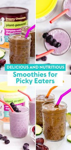 Smoothies For Picky Eaters, Nutritional Smoothie Recipes, Heathy Drinks, Healthy Smoothies For Kids, Toddler Smoothies, Try New Foods, Nutrient Dense Smoothie, Calorie Dense Foods