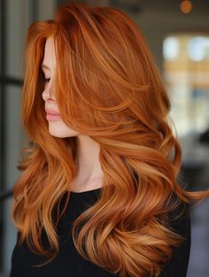 Chic Caramel Hair Color Ideas: Auburn Balayage, Honey Brown, and More Hair Color Ideas Auburn, Balayage Honey Brown, Natural Red Hair Dye, Light Caramel Hair, Caramel Hair Color Ideas, Hair Colors For Blue Eyes, Balayage Honey, Caramel Hair Color, Vibrant Red Hair