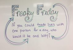 Friday White Board Prompt, Friday Morning Message Classroom, Whiteboard Messages Friday, Friday Whiteboard Question, Friday Writing Prompts, Friday Bell Ringer, Whiteboard Question Of The Day, Friday Whiteboard Message