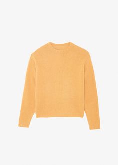 Color: OrangeSoft midweight wool-alpaca blend knitRelaxed silhouettePull-on style Crew necklineRib knit trim Unlined50% Wool 30% Alpaca 20% PolyamideDry Clean ImportedOne Size Alpaca, Fashion Inspo Outfits, Rib Knit, Fashion Inspo, Trim, Wool, Orange, Knitting, How To Wear