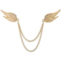 PRICES MAY VARY. Collar Pins-----Alloy material, This Angel wings chain brooch Retro style, exquisite workmanship.Suitable for men and women. Chain Collar Brooch-----Angel Wings Collar Brooch: 4x2.8cm. Chain length:11-15cm. Brooch weight: 12g.Vintage chain brooch Add a retro and taste for you.Can be used as a collar brooch or a lapel brooch.Fashion and charm. Suitable for various occasions. Angel Wings Pin-----Angel Wings Long Chain Brooch.Easy to wear, fast and easy clip on the collar or suit j Scissors Earrings, Lapel Chain, Lapel Pins Suit, Chain Brooch, Collar Brooch, Metal Feather, Feather Coat, Men's Brooch, Brooch Fashion