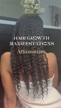 this hair growth manifestation on your... Hair Manifestation, Growth Manifestation, Herbs For Hair Growth, Black Hair Growth, Natural Hair Growth Oil, Extreme Hair Growth, Low Porosity, Drinks Sign, Hair Growth Secrets