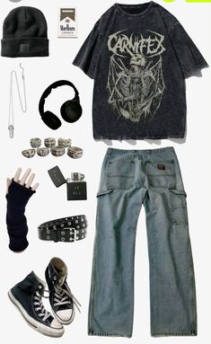 Photography Y2k, Starboy Aesthetic, Outfit 80s, Sero Hanta, Nirvana Music, Dark Y2k, Grunge Fits, Cooler Style, Estilo Hippie