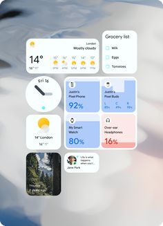 an iphone screen showing the weather and other things