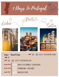 an advertisement for the portugal travel festival