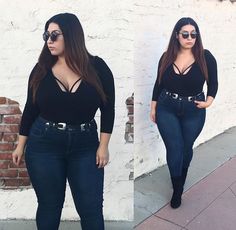 Plus Size Bar Outfit Night Going Out, Cute Plus Size Outfits, Edgy Plus Size Outfits, Plus Size Going Out Outfits, Autumn Fashion Curvy, Jeans Crop Top, Outfits Gorditas, Looks Country, Plus Size Fashion For Women