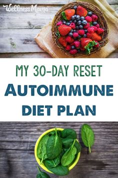 I used this 30-day reset autoimmune diet plan to help manage my Hashimotos Thyroiditis and get my autoimmune disease into remission. Autoimmune Diet Plan, 1200 Calorie Diet Meal Plans, Fruit Detox, Wellness Mama, Anti Dieting, A Diet Plan