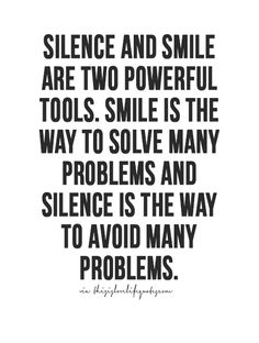 a black and white quote that reads, science and smile are two powerful tools smile is the way to solve many problems