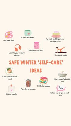 Self care ideas to pamper yourself during the cold winter months. Take time to care for yourself. Your health and wellbeing is very important. A day off from work and just relax and follow these tips for self care. Use that PTO from work and rest. Nothing like a good cup of tea during winter months on your couch reading a book or watching your fav show.Credit:Thepmddproject Winter Self Care Ideas, Sick Self Care, Self Care Basket Ideas, Self Care Day Ideas, Winter Rest, Tips For Self Care, Winter Self Care, Fresh Bedding, Yoga Playlist