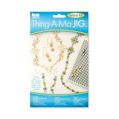 the crafter's workshop thing - a - mud jig beaded necklace kit