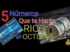 a roll of money sitting on top of a pile of cash with the words 5 numeros que te haan rico enocubre