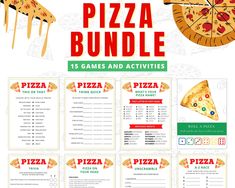 the pizza bundle includes games and activities to help kids learn how to make their own pizzas