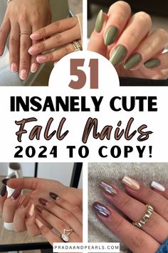 50+ Cute Fall Nails 2024 Perfect For Your Next Mani; chrome nails! This includes fall nails 2024, fall nails 2024 trends, fall nails 2024 color trends, fall nails 2024 almond, fall nails 2024 october, fall nails 2024 short, fall nails 2024 square & more! This also includes fall nails 2024 trends almond, fall nails 2024 september, fall nail 2024 colors, 2024 nail trend fall, fall nail ideas 2024, fall nails, new nail trends fall 2024, nail designs fall 2024 & more! #fallnails2024 #fallnails2024trends #fallnails Naildesign Fall 2024, Fall 2024 Nail Art Trends, Autumn Nail Ideas 2024, Nail Color November 2024, Short Nails 2024 Fall, Fall 2024 Acrylic Nails, Nail Designs For Fall 2024, Nails For Napa Valley, Dip Nail Trends 2024