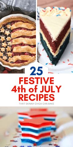 25 festive 4th of july recipes