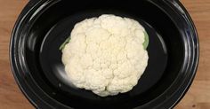 a cauliflower in a slow cooker is shown on the facebook page for this photo