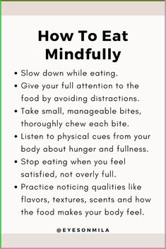 Eat Mindfully, Reverse Dieting, Sleep Remedies, Intuitive Eating, Eating Tips, Relationship With Food, Skincare Routines, Mindful Eating, Foot Care