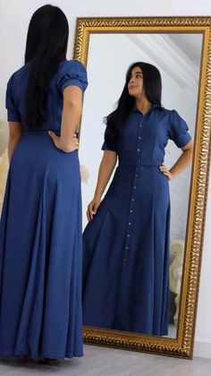 Color Aqua, Work Outfits Women, Golf Outfit, Denim Dress, Work Outfit, Denim Skirt, Dress Skirt, Bridesmaid Dresses, Wedding Dress