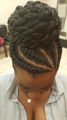 5 Feed In Braid Styles, Feed In Braid Styles, Braided Bun Black Hair, Cornrow Updo, Natural Braid Styles, Cornrows Hair, Easy Braid Styles, Simple Braid, Alopecia Hairstyles