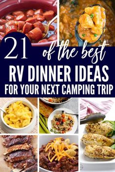 the best rv dinner ideas for your next camping trip