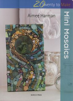 a book cover with an image of a mosaic design on the front and back covers