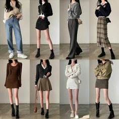 Korean Long Sleeves Outfit, Korean Spring Outfits, Minimal Style Outfits, Downtown Outfits, Korean Casual Outfits, Outfit Inspo Casual, Korean Fashion Casual, September 22, October 1