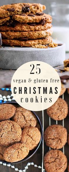 vegan and gluen free christmas cookies