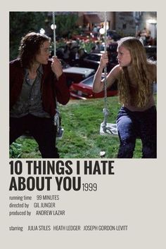 10 THINGS I HATE ABOUT YOU Jennifer’s Body, Indie Movie Posters, Film Polaroid, 10 Things I Hate About You, Film Vintage, Movie Card, Buku Harry Potter