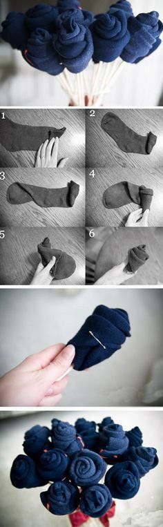 how to make felt flowers with scissors and yarn - step by step instructions for making them