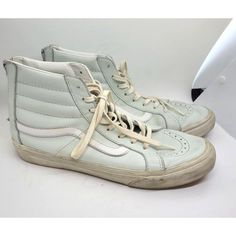 I just added a new item to eBay, Vans High-Top Sneakers Youth 5 Off White Quilted Lace-Up Skater Blokecore! #eBay #eBaySeller Vans High, White Quilt, Vans High Top Sneaker, Quilted Leather, Leather Design, High Top, Top Sneakers, Ebay Store, High Top Sneakers